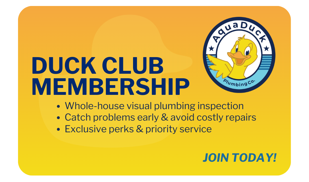 Duck Club Membership | AquaDuck Plumbing Co. Gregory & Kountze, TX